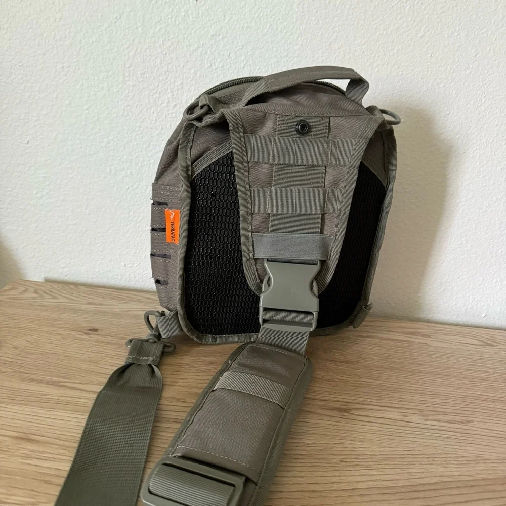 Terratac Tactical Chest Shoulder Crossbody‎ Sling Bag Pack Outdoor Travel Hiking